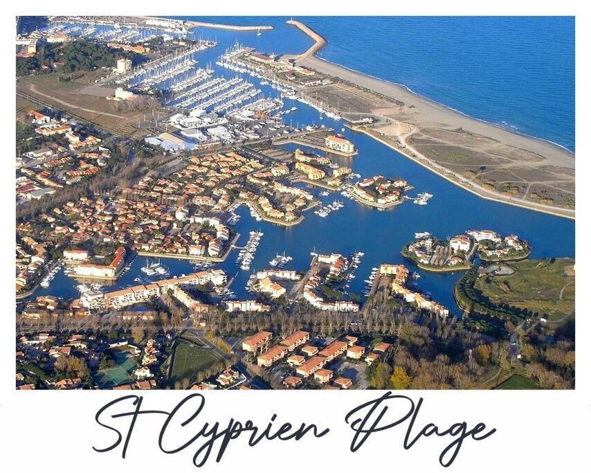 Joli T2 Avec Clim, 4/6 Personnes,500M De La Plage. Saint-Cyprien  Exterior foto